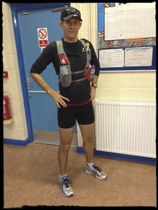 david coxon at the start of the Tyne Ultra